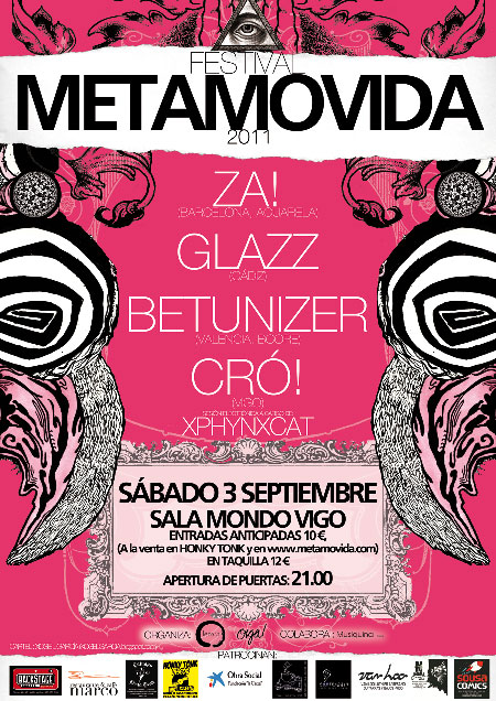 metamovidaFest2011 cartel Festival Metamovida 2011